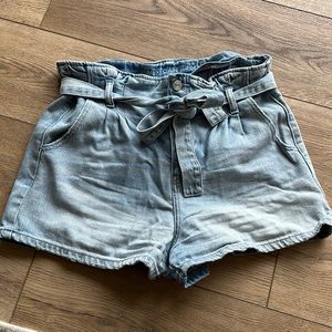 American eagle tie waist short
